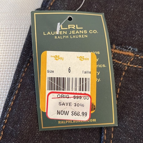 BNWT LRL Jean skirt. Size 6 - Picture 4 of 5